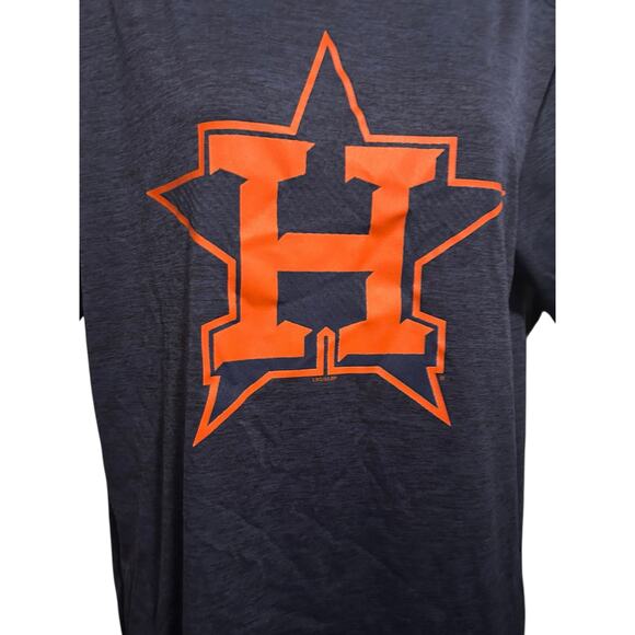 MLB Houston Astros Blue Shirt Size M TX3 Cool - Picture 2 of 4
